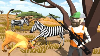 Polygon Hunting: Safari (МОД, нет рекламы) скриншот 6