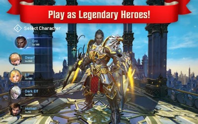 Lineage2 Revolution screenshot №1