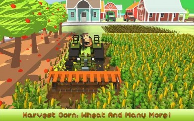 Blocky Farm: Corn Professional [ВЗЛОМ: много денег] v 1.2 скриншот №8