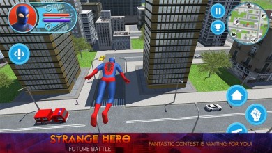 Strange Hero: Future Battle v 11.0.0 [ВЗЛОМ: много денег] скриншот №1
