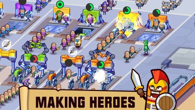 Hero Making Tycoon screen 2