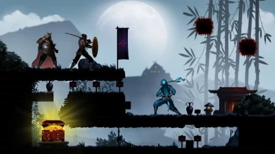Ninja Trail - Adventure game screen 1