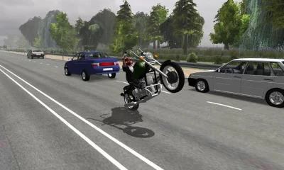 Русский мото гонщик 3D screenshot №7