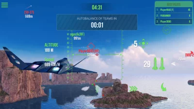 Modern Warplanes: ПвП шутер screenshot №5