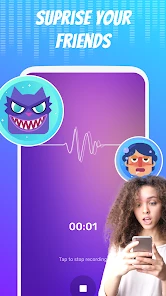 Voice Changer screen 3