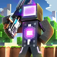 Cops N Robbers:Pixel Craft Gun v 17.10.1
