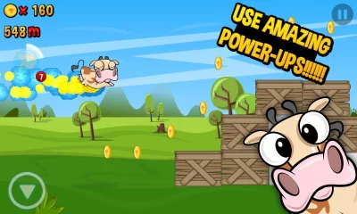 Беги Корова Беги (Run Cow Run) screenshot №4
