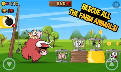 Беги Корова Беги (Run Cow Run) screenshot №5