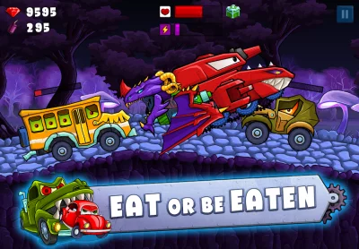 Car Eats Car 2 - Гонки Машин screenshot №6