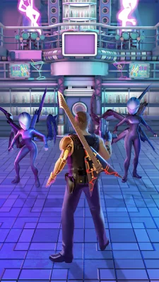 Cyberpunk Hero киберпанк экшен screenshot №3