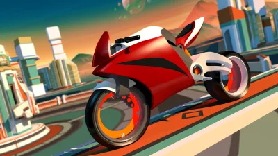 Gravity Rider: райдер мото screenshot №3