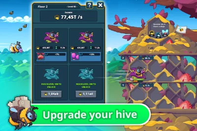 Idle Bee Manager - Honey Hive screenshot №2