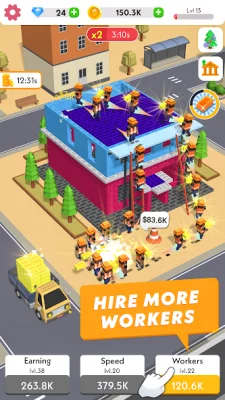 Idle Construction 3D screenshot №4