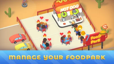 Idle Food Park Tycoon screenshot №2