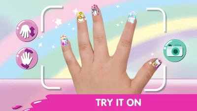 Маникюрный салон Hello Kitty screenshot №5