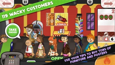 Papa's Wingeria To Go! screenshot №2
