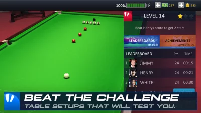 Snooker Stars - 3D Online Spor screenshot №6