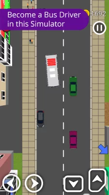 Симулятор водителя автобуса 2D screen 1